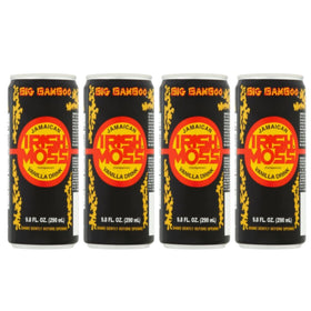 Big Bamboo Jamaican Irish Moss Vanilla Drink bottle reveals creamy texture and vanilla aroma.