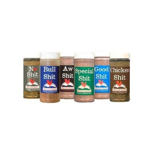 Big Cock Ranch Bull Shit seasoning for beef rub and crust