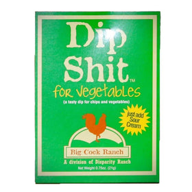 Big Cock Ranch Dip Shit pouch six-pack ready for on-the-go snacking and sharing.