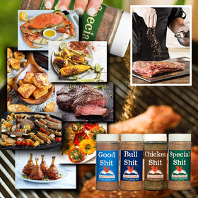 Big Cock Ranch gourmet lineup enhances grilled vegetables and proteins.