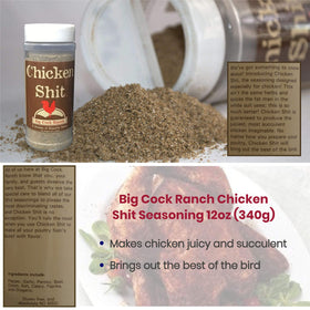 Big Cock Ranch Good Shit Sweet N' Salty bottle adds savory crunch.