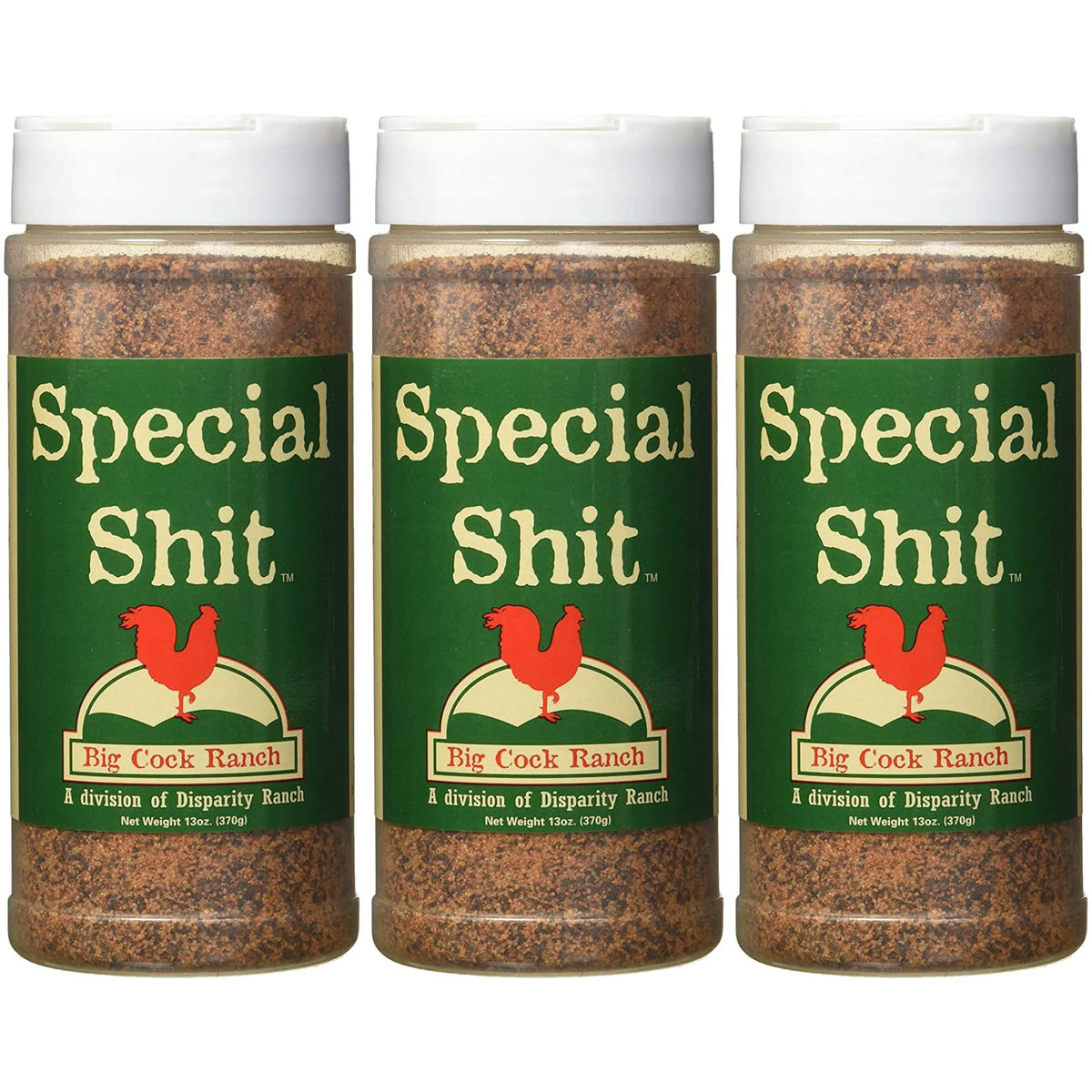 Big Cock Ranch Special Shit seasoning jar adds bold, versatile flavor to grilled meats