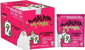 Big Foot Himalaya Salt Candy 12-pack on shelf, post-workout refreshment.