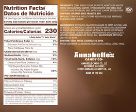 Big Hunk Annabelle's candy bar pack on display, convenient 24-bar bundle