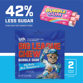 Bulk 12-pack setup of Big League Chew ideal for teams and events