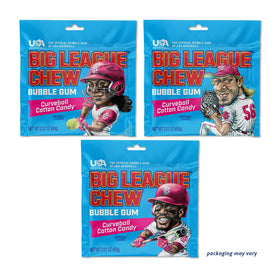 Team warm-ups and dugout snacking find an easy, flavorful option with shredded gum.