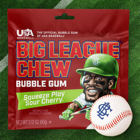 Big League Chew long-lasting flavor image showing bold taste.