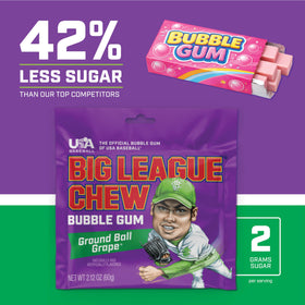 Big League Chew Party Table Snacks ready for celebrations and gatherings.