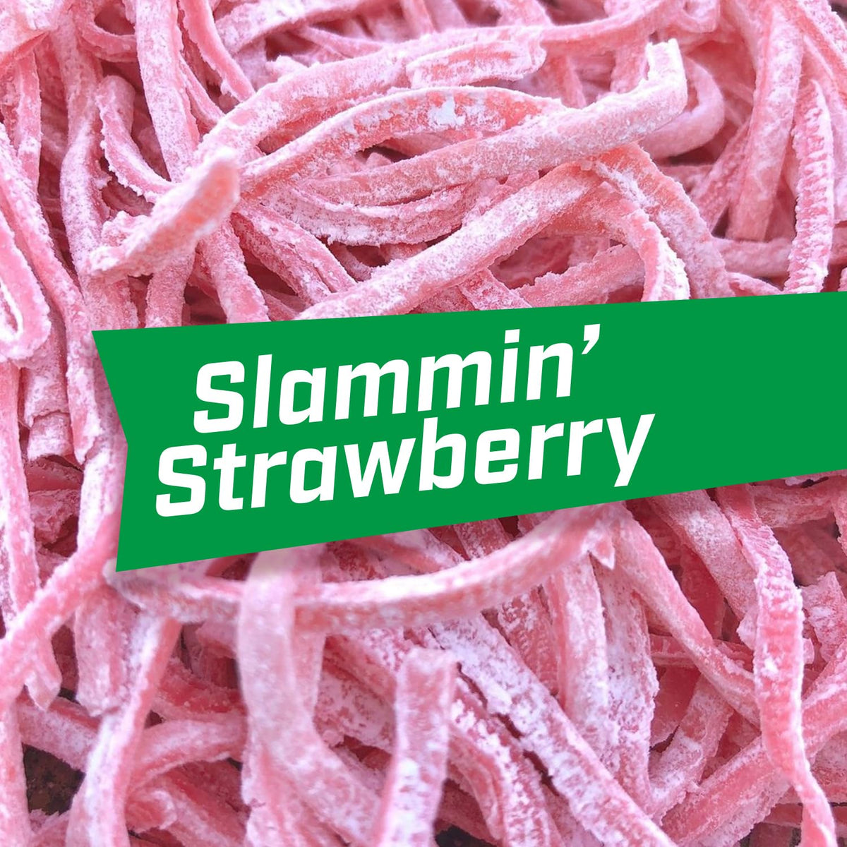 Big League Chew Slammin' Strawberry in concessions for fan snacks