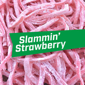 Big League Chew Slammin' Strawberry in concessions for fan snacks