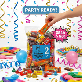 Big Mama Candy 2 lb bulk candy for celebrations and office treats