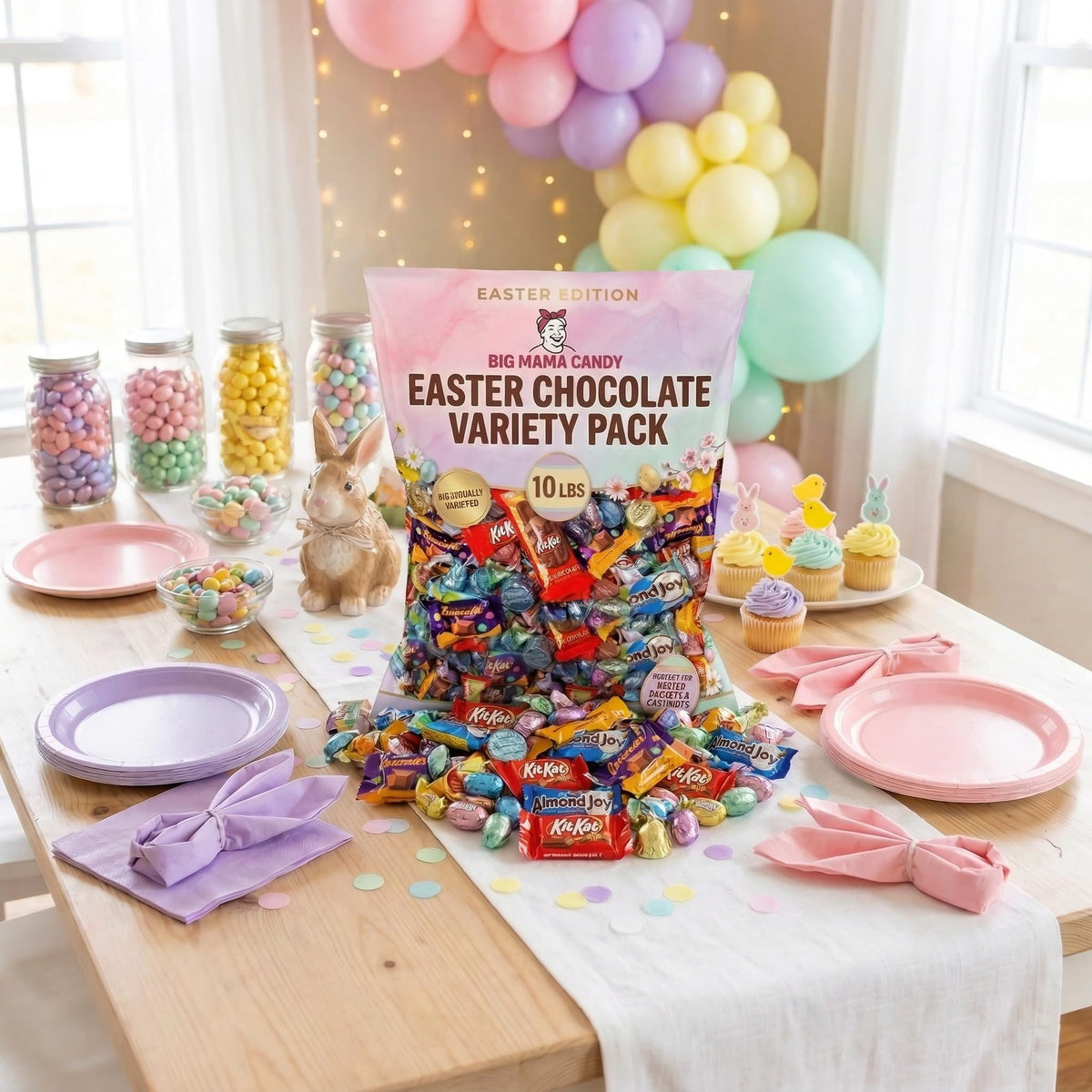 Big Mama Candy bulk party favors designed for large celebrations and candy buffets.
