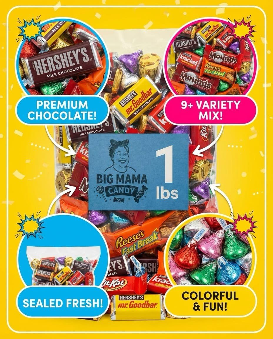 Big Mama Candy coconut-chocolate bites bring tropical notes to parties and snack tables.