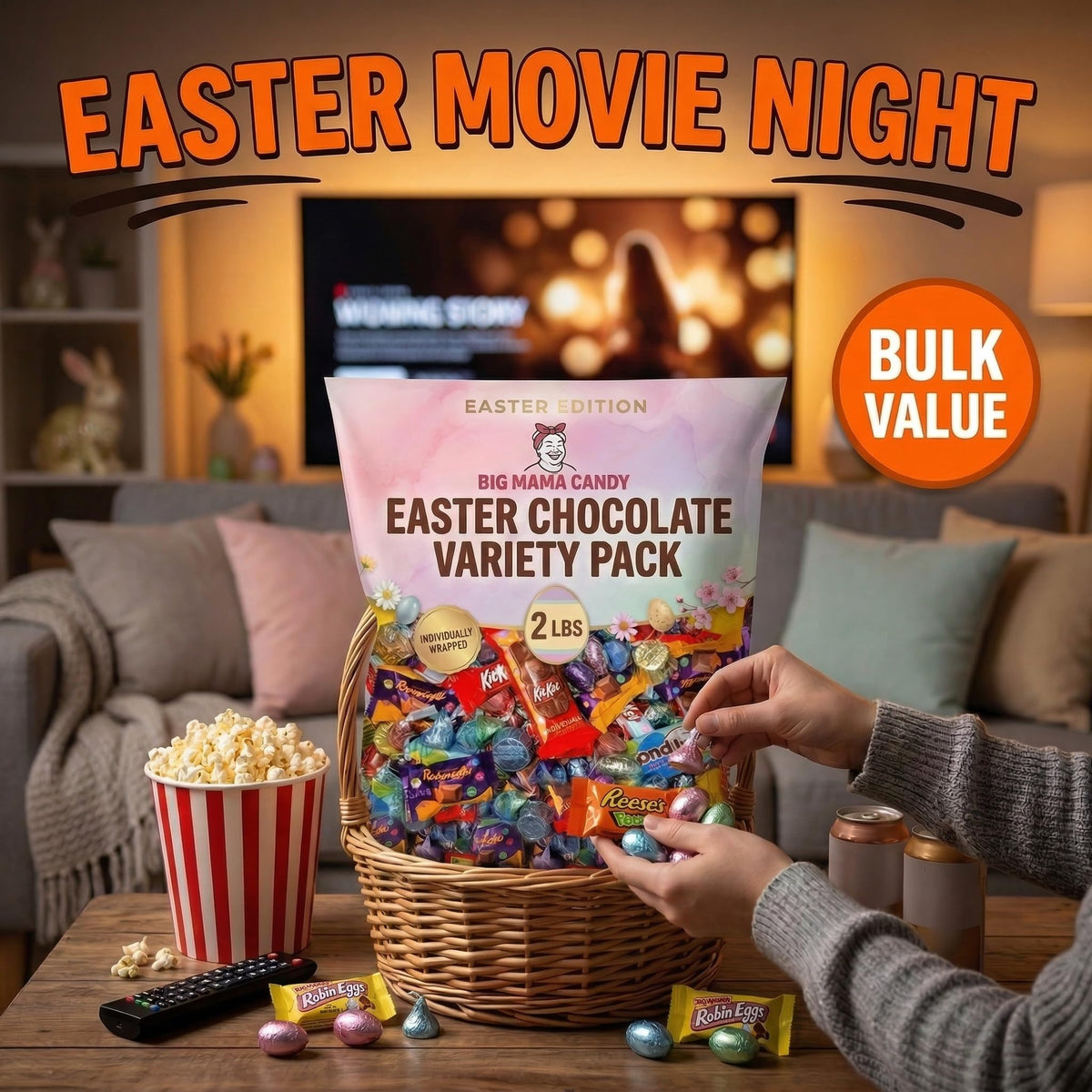 Big Mama Candy Easter basket fillers for kids and adults.