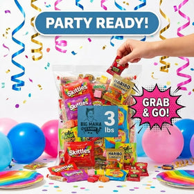 Big Mama Candy party favors pinata mix keeps celebrations colorful and easy