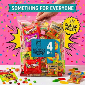 Big Mama Candy party favors variety pack with rich colors for celebrations