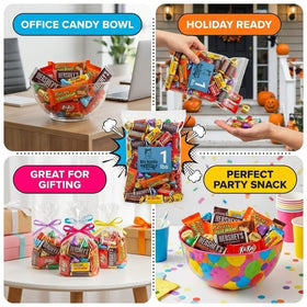 Big Mama Candy peanut butter-filled chocolates add creamy contrast and nostalgic bite.