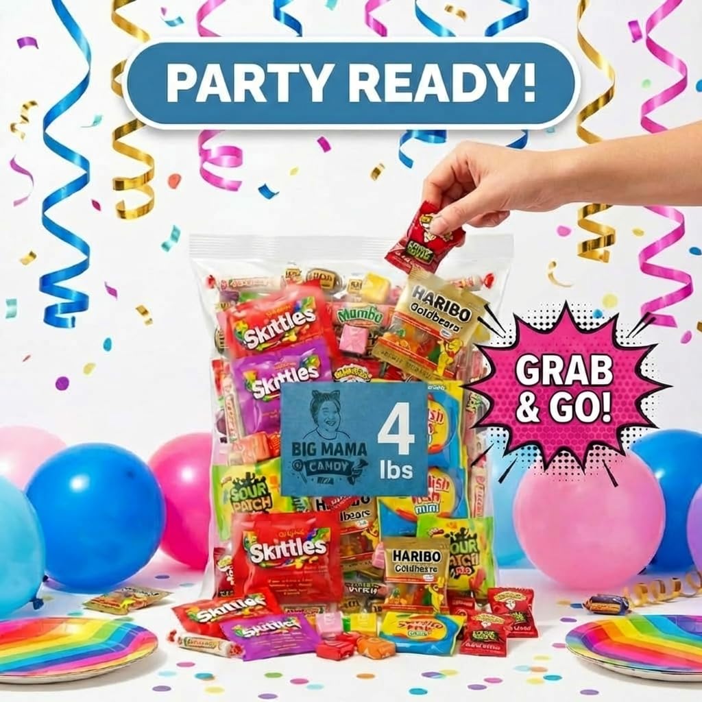 Big Mama Candy pinata fillers mix ideal for birthdays and classroom celebrations