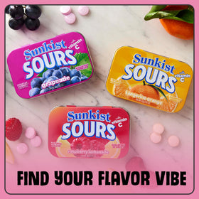 BIG SKY Sunkist Sours Grapeade on-the-go pack, suitable for travel or office breaks.