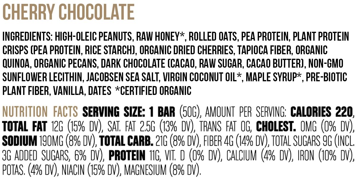 Big Spoon Roasters cherry chocolate bars serving image suggesting easy desk or gym bag snack.