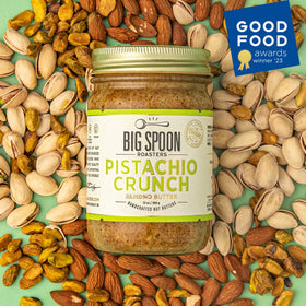Big Spoon Roasters raw honey drizzle over butter for enhanced flavor in everyday snacks.