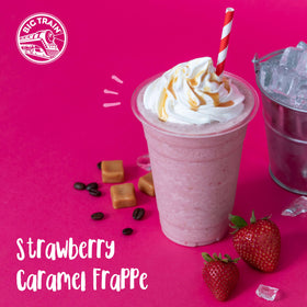 Big Train Caramel Latte frappe-ready, blendable base for customizable drinks