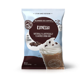 Big Train Espresso Blended Ice Coffee Mix bag front for quick at-home beverages