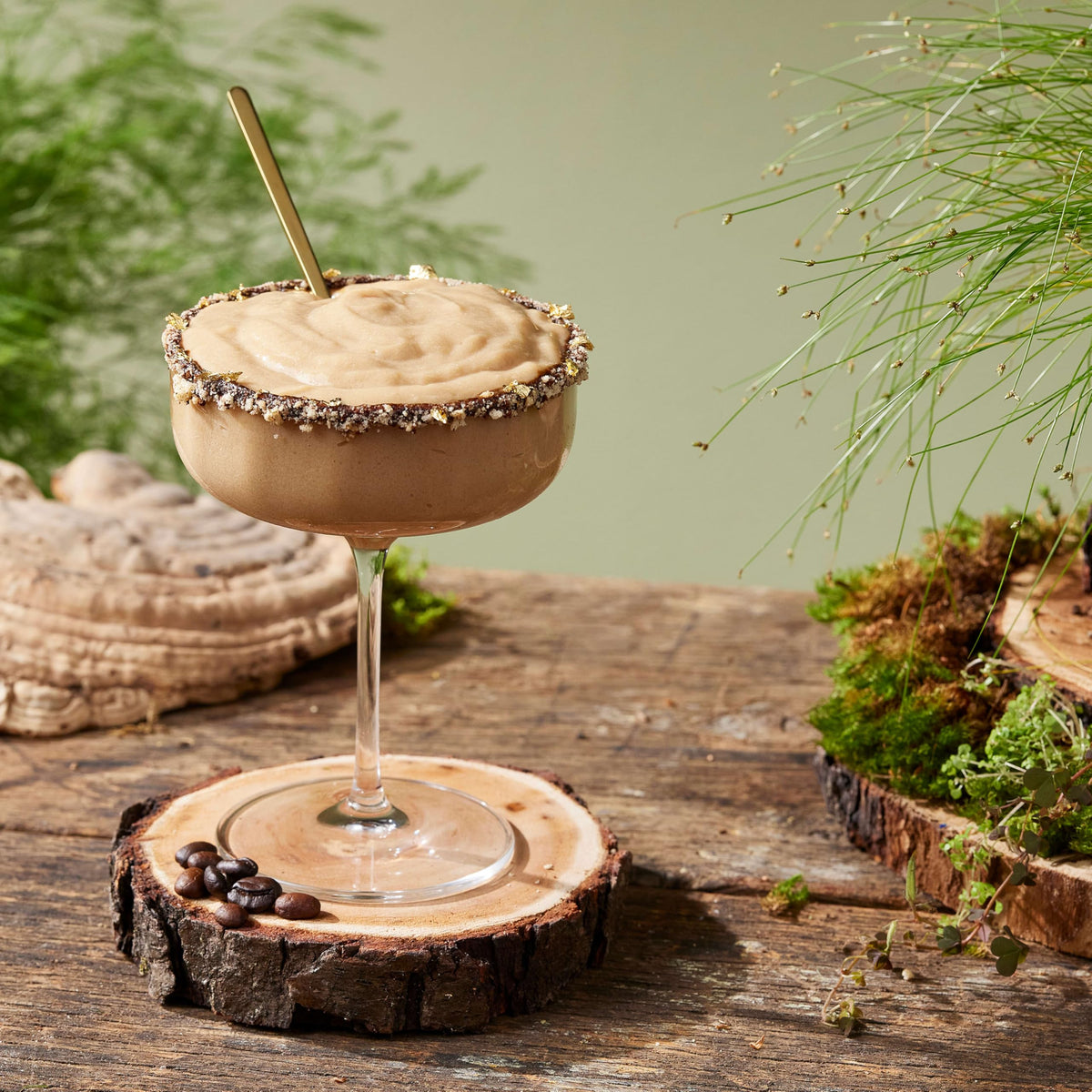 Big Train Espresso Blended Ice Coffee Mix served over ice for café-style drinks