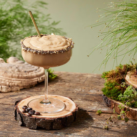 Big Train Espresso Blended Ice Coffee Mix served over ice for café-style drinks