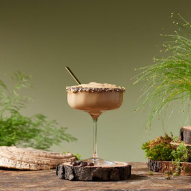 Big Train Espresso Blended Ice Coffee Mix kitchen or cafe setting