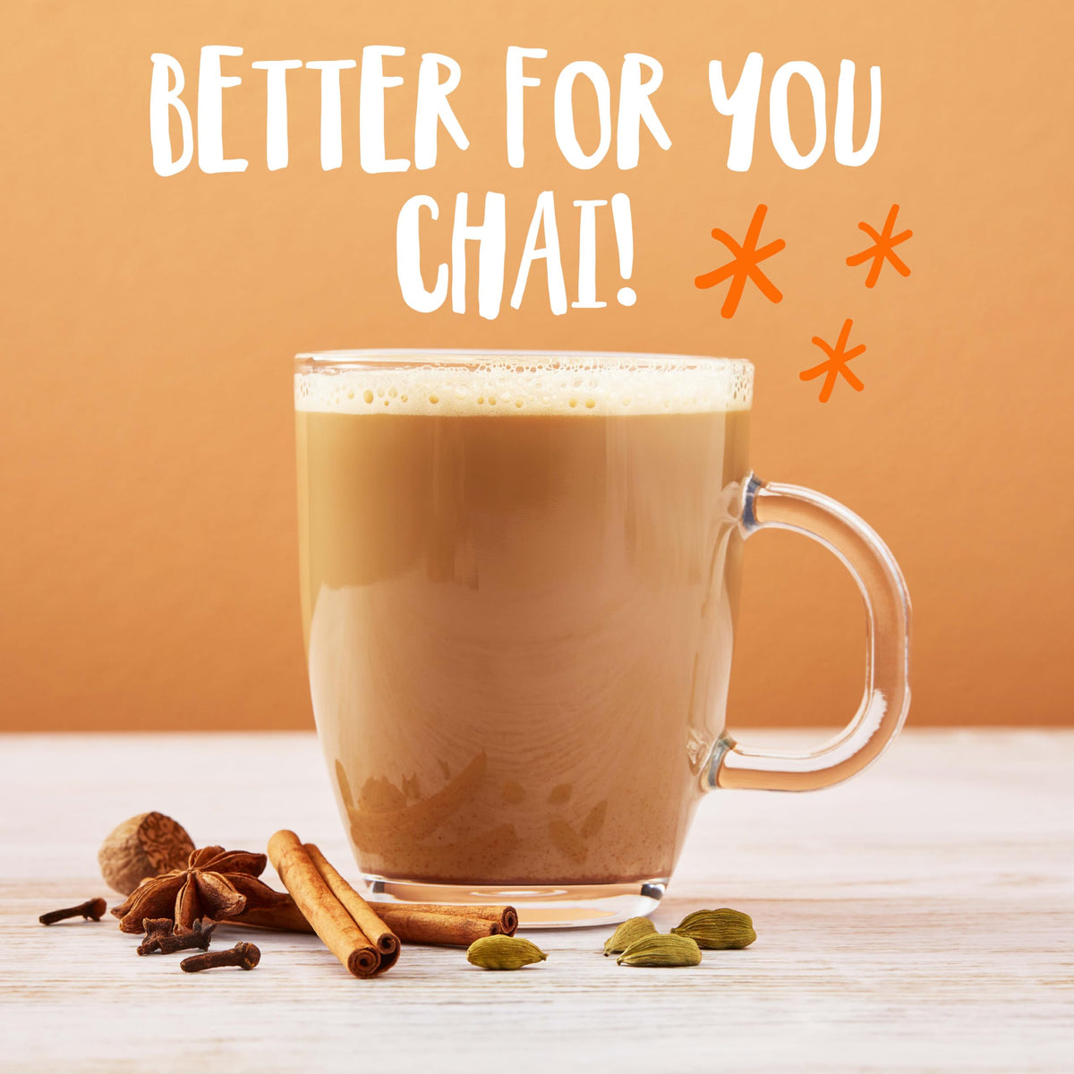 Big Train No Sugar Added Vanilla Chai Tea Latte Mix in a home kitchen setup for cafe-quality beverages.