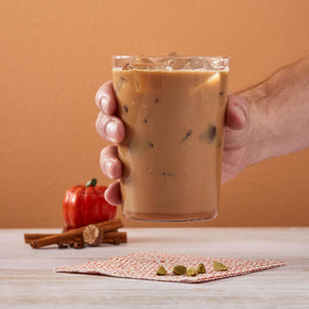 Big Train Pumpkin Pie Chai Tea used to blend frappes and beverages