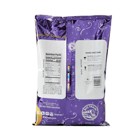 Closeup of Big Train Pumpkin Pie Chai Tea package for quick beverages