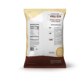 Big Train Vanilla Bean Blended Crème packaging suitable for bulk use