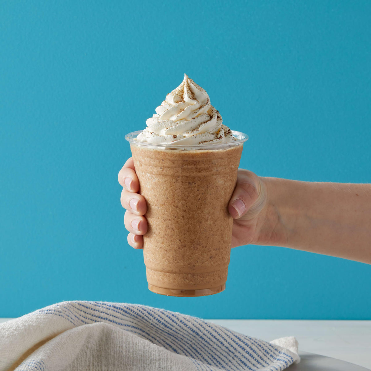 Big Train Vanilla Chai Tea Latte Mix packaging-box highlights convenient, ready-to-use mix.