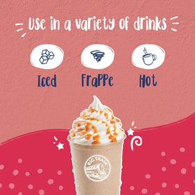 Big Train Vivaz Horchata mix topped with whipped cream for a dessert-style treat