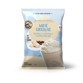 Big Train White Chocolate Latte bottle pour for quick home mix