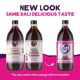 Balanced glaze for grilled foods using Coco Aminos