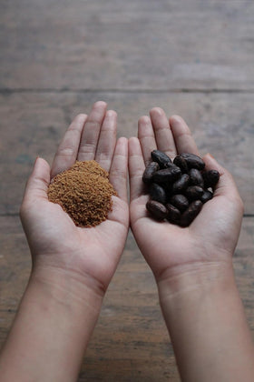 Big Tree Farms coconut sugar dissolving smoothly in coffee or tea.