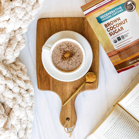 Big Tree Farms coconut sugar 1:1 substitution for cane sugar in recipes.