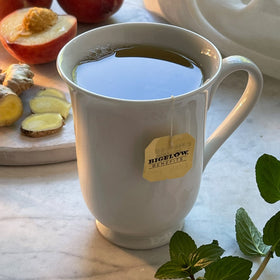 Bigelow tea bags in foil pouches preserve peak flavor and freshness.