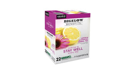 Bigelow Benefits Lemon & Echinacea K-Cup pods ready for a quick, refreshing brew.