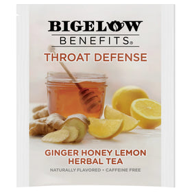 Bigelow Benefits Throat Defense gluten-free and kosher certified