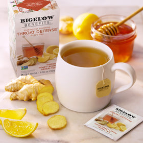 Bigelow Benefits Throat Defense offers a variety of flavor options