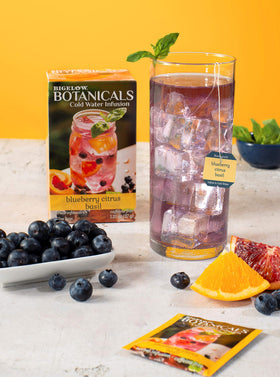 Bigelow Botanicals cold water infusion collection with caffeine-free options