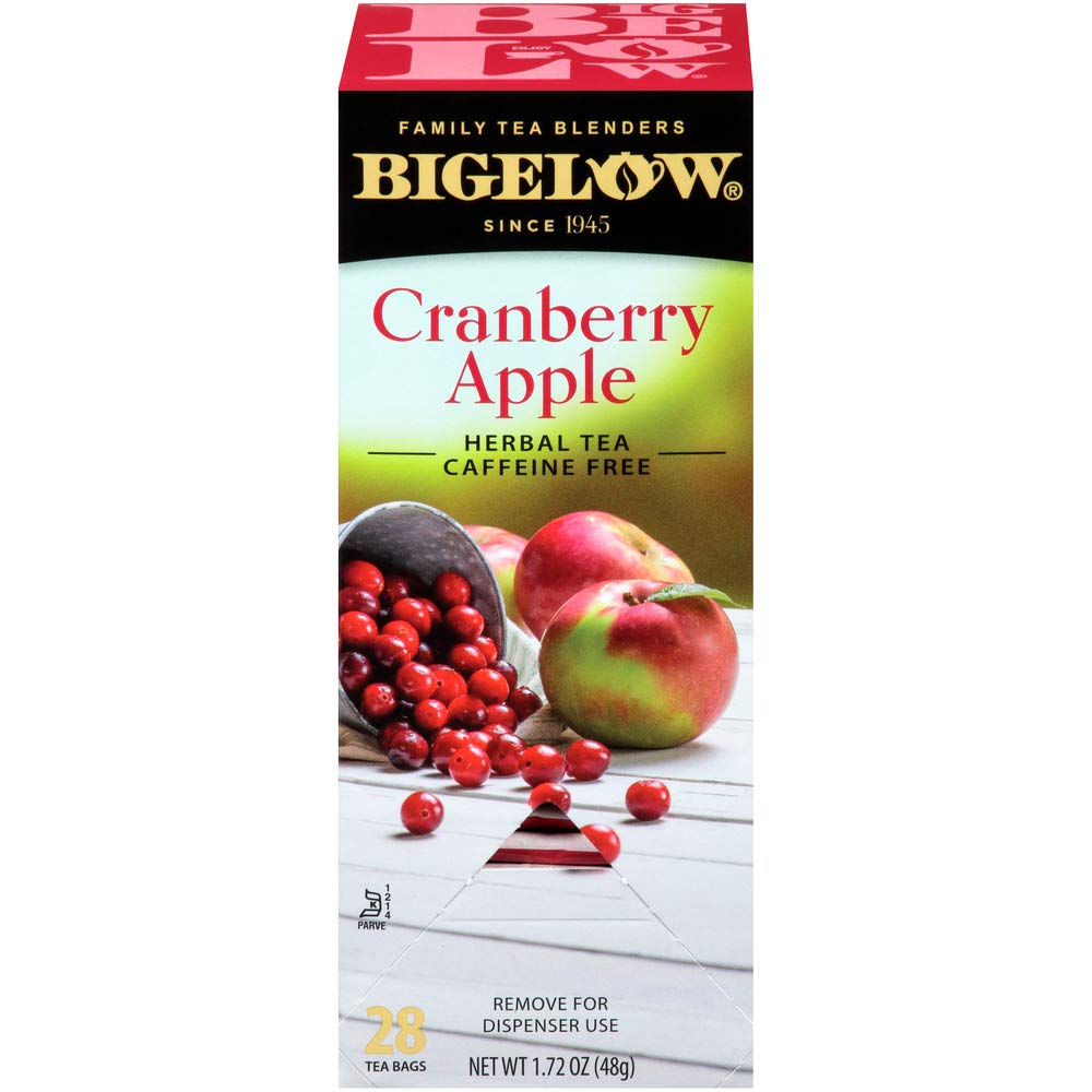 Bigelow Cranberry Apple Tea served hot for a comforting moment.