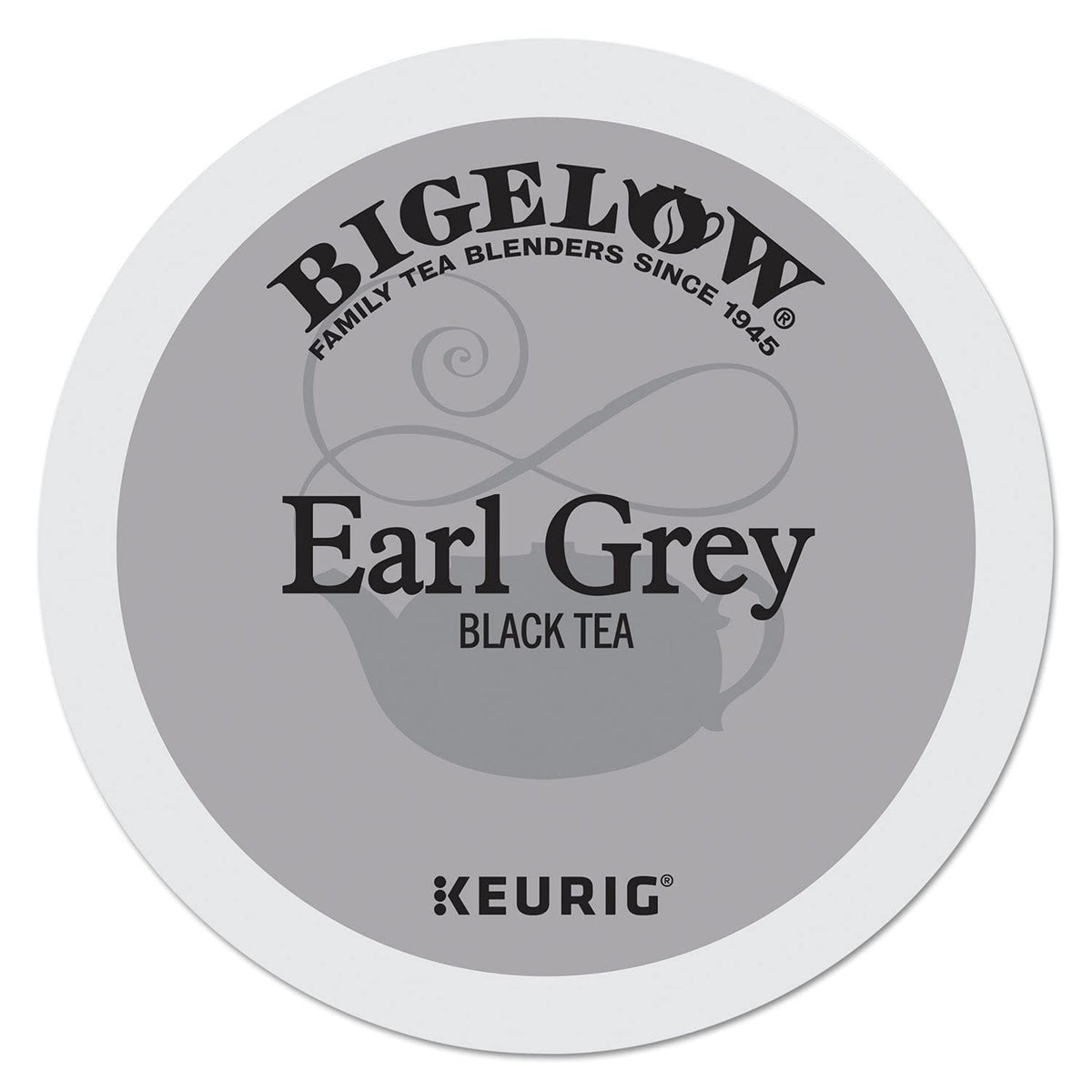Ready-to-drink cup of Bigelow Earl Grey with inviting aroma