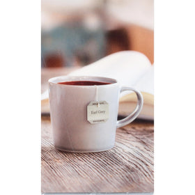 Individual foil-wrapped Bigelow Earl Grey tea bags emphasize freshness for on-the-go tea