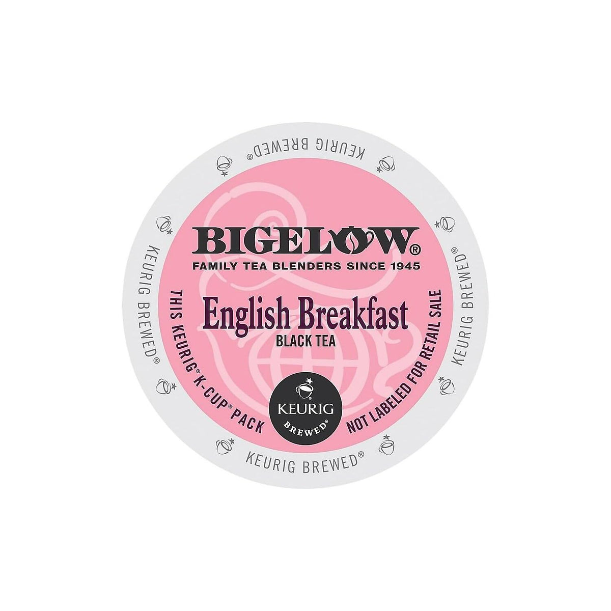 Bigelow English Breakfast K-Cup brewing in Keurig for convenient single-serve ritual