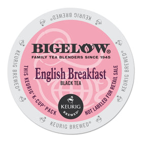 Bigelow English Breakfast K-Cup pack for fast, flavorful brews